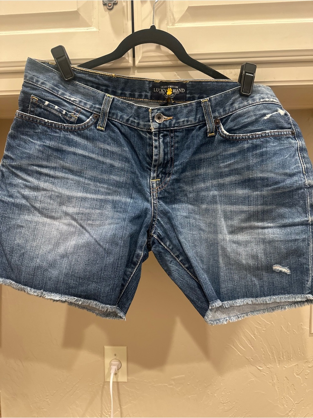 Lucky Brand Blue Denim Cutoff Shorts
